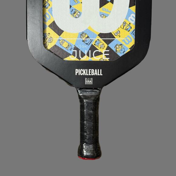 MINIONS X Wilson JUICE Wide Body Pickleball Paddle - Made In USA - Despicable Me - Picture 3 of 6